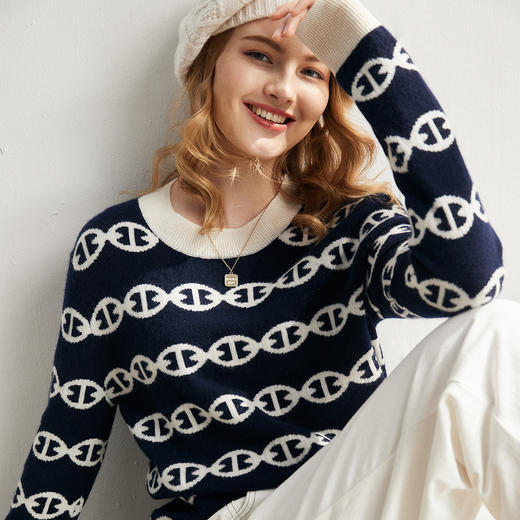 PALUOPO/PL圆领女衫ET20038R-C/约重275g帕罗 商品图4