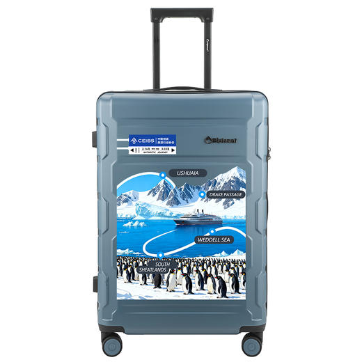 南极之旅打印款外交官TC-2608系列行李箱 商品图5