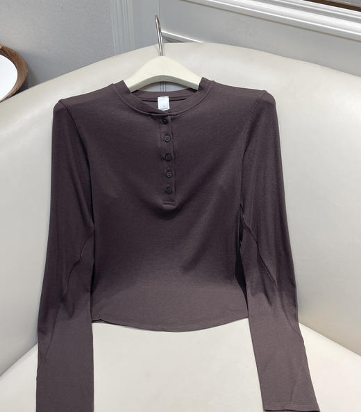 年后发原单正品Lu家Hold Tight女士长袖亨利衫打底衫020901 商品图11