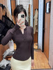 年后发原单正品Lu家Hold Tight女士长袖亨利衫打底衫020901 商品缩略图0