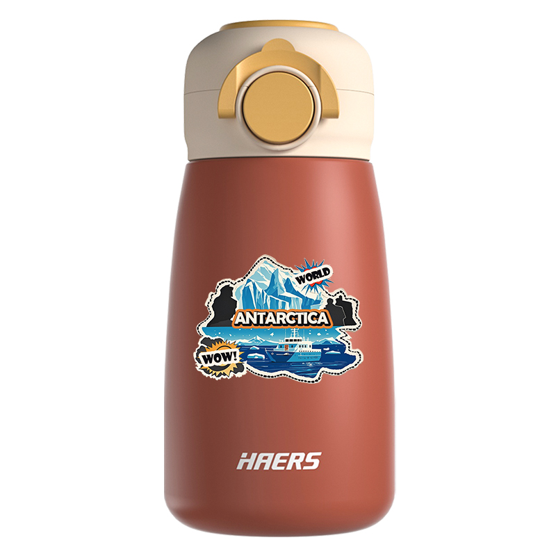 南极之旅打印温暖便携系列