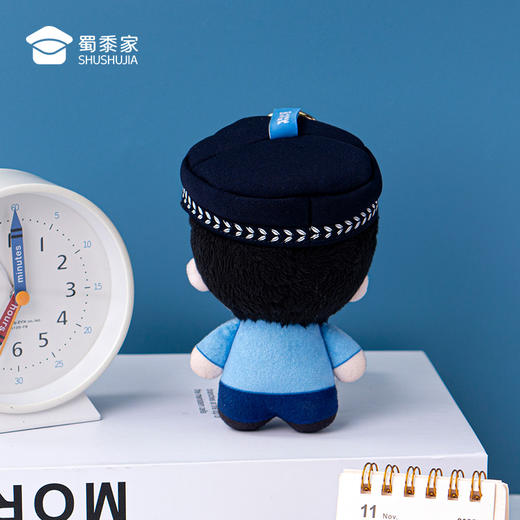 【因公致秃毛绒挂件】男女包包毛绒挂件蜀黍元素手机挂饰钥匙扣车载挂件 商品图8