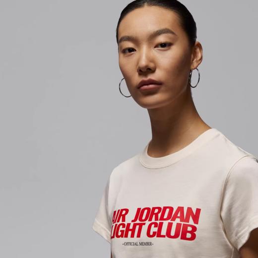 NIKE耐克女子运动休闲短袖T恤IF3573-110 商品图2