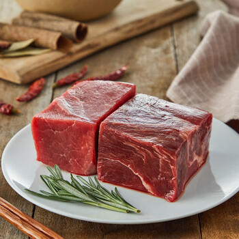 恒都 牛肉冷冻生鲜 牛楠后腿筋头巴脑牛腱子肋排 国产牛肉礼盒3.5kg 商品图4