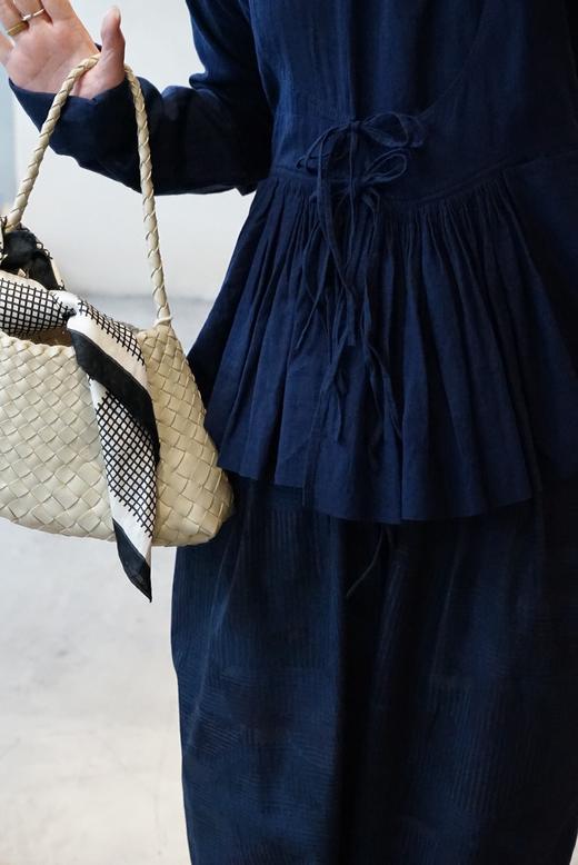 Khadi and Co绑带褶皱细节感衬衣 商品图4