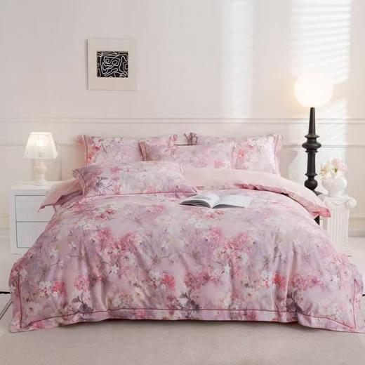 【春上新】10楼 恐龙  全棉生态全棉四件套 嫣雨-粉 / 问夏-绿 200*230cm /220*240cm  吊牌价1580-1680元    活动价399-499元 商品图0