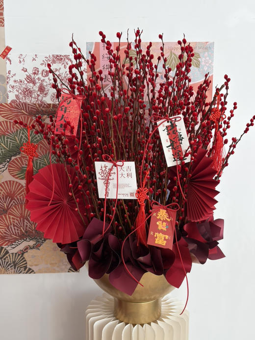 鸿运新篇 · 银柳瓶花 2 商品图2