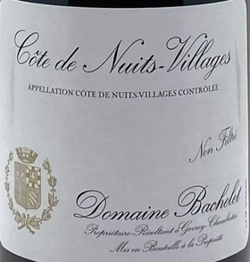 Domaine Denis Bachelet Cotes de Nuits-Villages丹尼斯巴舍莱酒庄夜丘村红葡萄酒2009
