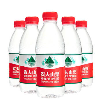 【送货上门】农夫山泉饮用矿泉水380ml*24瓶/箱  饮用水 商品图2