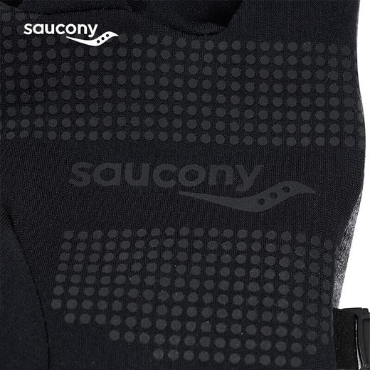 Saucony索康尼 男女同款手背羊毛面料魔术贴轻量保暖透气防滑针织运动手套 商品图4