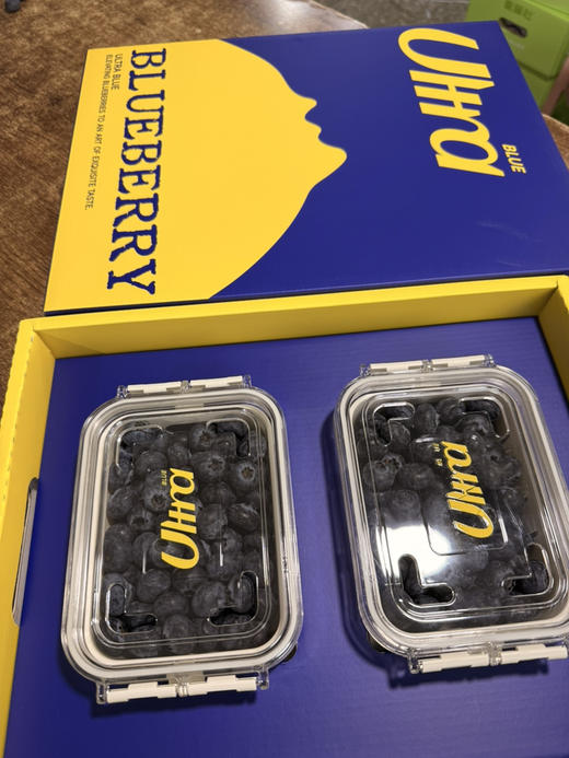 2026年春节·蓝莓天花板：Ultra Blue 原装精致礼盒：内含两盒250g装18mm+ 花香四溢 硬脆鲜爽 商品图1