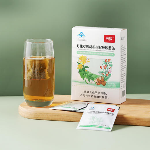 诺微万松堂牌葛根枸杞绞股蓝茶 商品图3