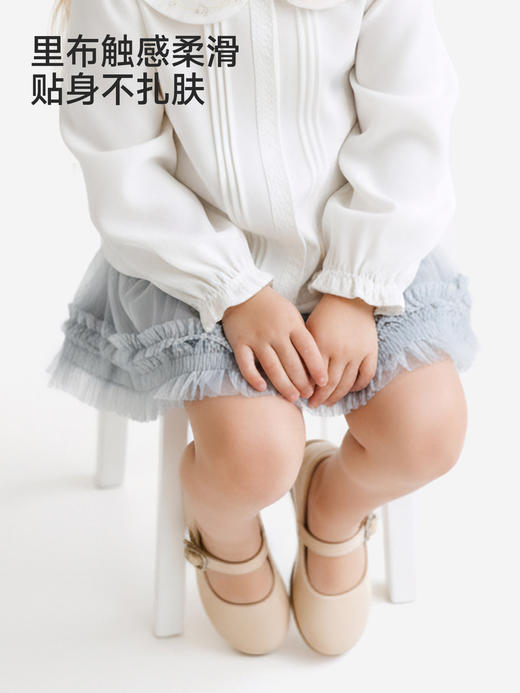 英氏女童半身裙短裙夏季浅蓝纱裙可爱公主裙新款裙子YRSBJ1S029A 商品图2