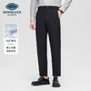 【高弹】德鲨鲨鱼黑色休闲裤男2026夏季新款直筒百搭裤子 商品缩略图0