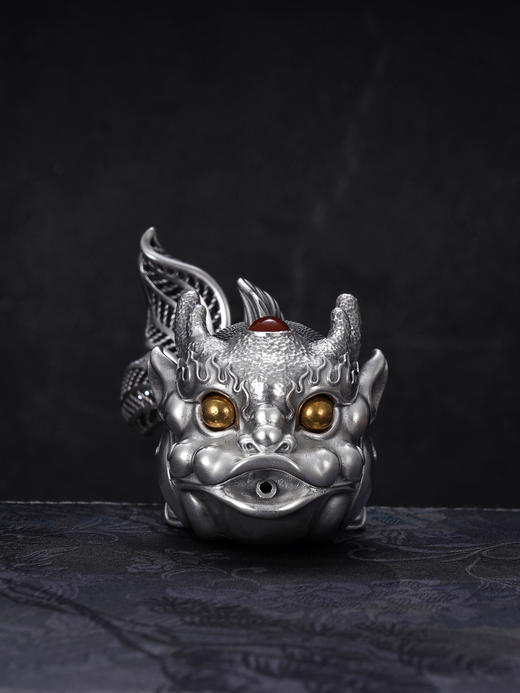 子佩集S999银福鱼翩游摆件【BXYL0280870】纯银小摆件2406 商品图7