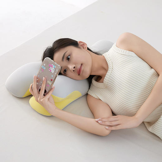 【品牌直发】加倍生活 零压深睡记忆棉枕芯枕头 0度芯盾4D枕-plus版  620*350*135mm 异性舒缓护颈枕芯按摩支撑记忆枕芯 商品图6