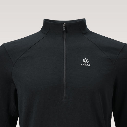 KAILAS凯乐石 XM2男款羊毛半开长袖T恤 KG2617109 商品图3