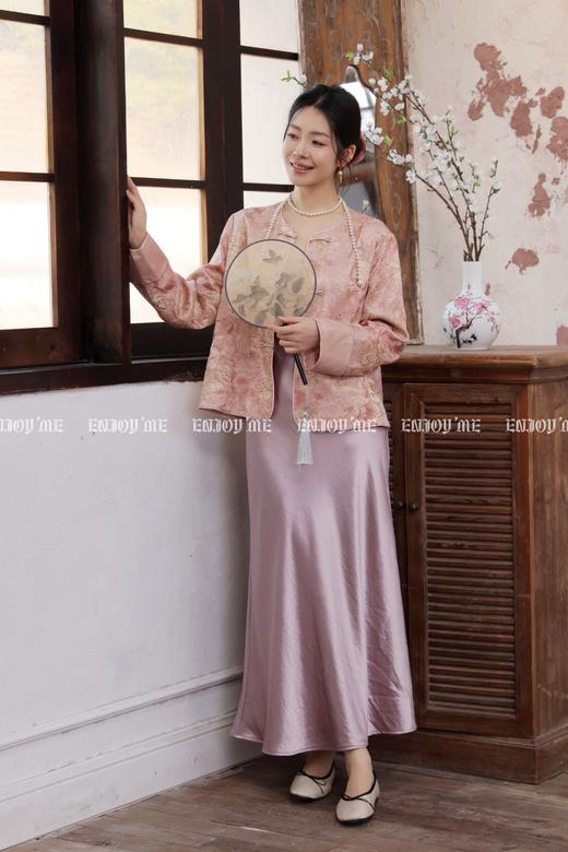 【门店同款】ENJOY春季“画中行”海棠春醉中式外套 169243964 商品图6