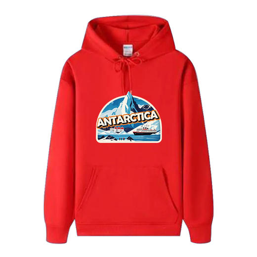 南极之旅纯棉连帽时尚卫衣（厚款） 商品图4
