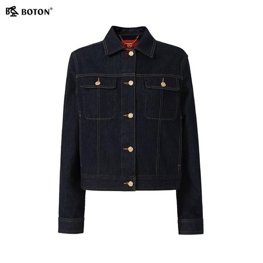 【不易褪色]波顿三季女士微宽松短牛仔，赋予日常一份松弛的复古格调LJ931125 商品图4