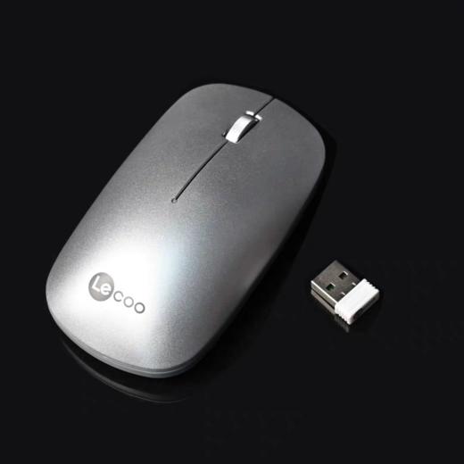 联想来酷WS214无线鼠标轻声办公家用游戏滑鼠台式笔记本电脑通用 商品图2