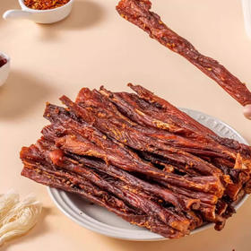 【拔丝质感❗️丝丝入味】风干鸡肉干鸡胸肉干鸡肉条健身代餐解馋耐嚼休闲零食肉干100g。jd