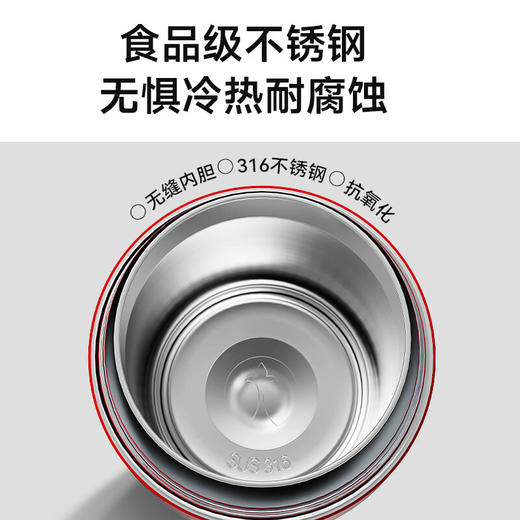 OTE欧堤星球杯保温咖啡小巧便携女生高颜值迷你可爱口袋外带水杯350ML 商品图2