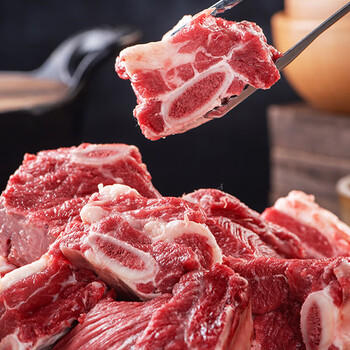 恒都 精选原切谷饲牛肉礼盒 牛肋排牛腱子芯牛米龙 金牛纳福4300g 商品图2