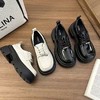 【YW】无忧购英伦风厚底小皮鞋女春季新款复古百搭系带增高单鞋H9272（3.1截单后3-7天发货) 商品缩略图5