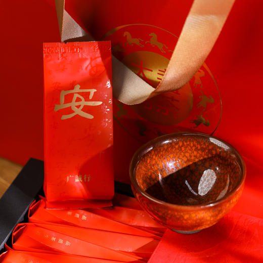 广诚行大盏鸿荼 邹云源建盏回蓝/鹧鸪款 武夷水仙 过年送礼 商品图7