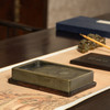 清	詹荡阁翊云款长方敞池绿端砚 商品缩略图3