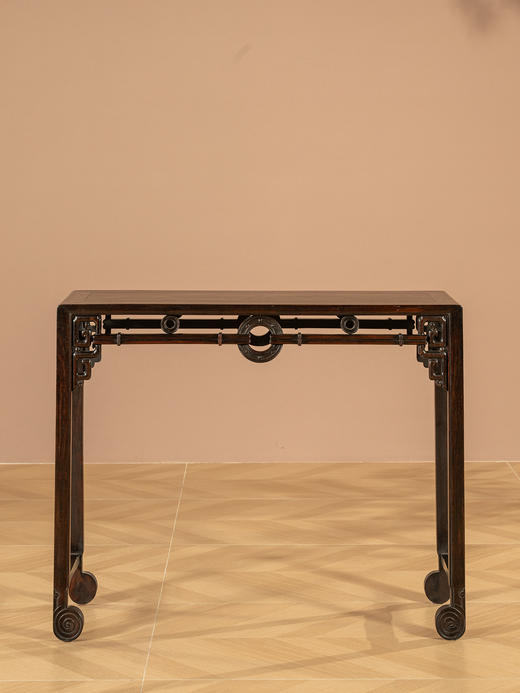 清	红木拱璧纹条桌 商品图4