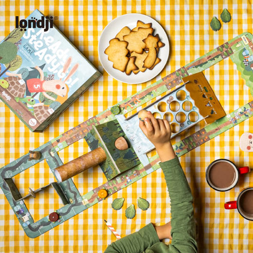 londji 龟兔赛跑 桌游 家庭游戏 策略思考 适合5岁+ 西班牙品牌 FG030U 商品图2