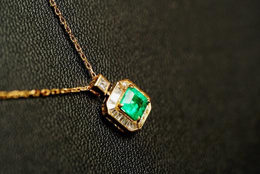 0.67ct祖母绿锁骨链 商品图4