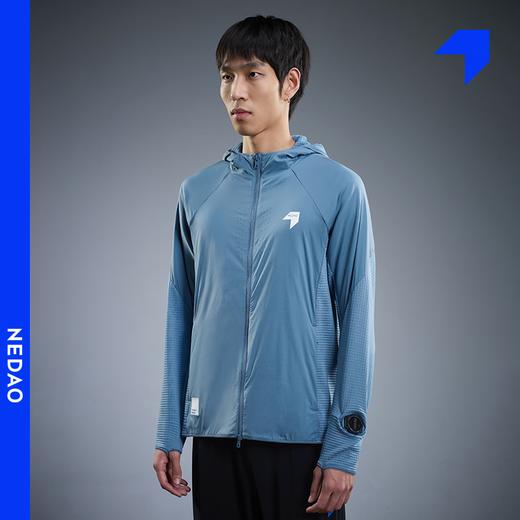 NEDAO内道升级能量方格PRO软壳3.0男士保暖防风带帽跑步运动长袖外套 商品图3