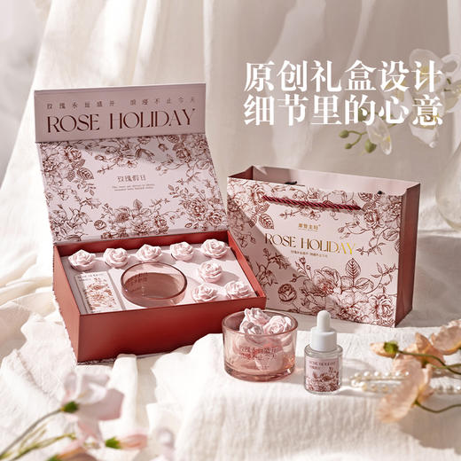 摩登主妇玫瑰假日香薰蜡烛浪漫礼盒新婚订婚结婚礼物送闺蜜伴手礼 商品图4