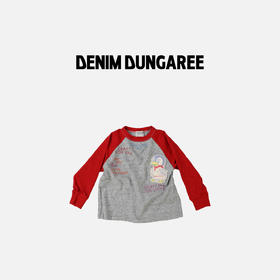 DD日本童装 DENIM DUNGAREE 企鹅 STAY WITH ME 长袖T恤