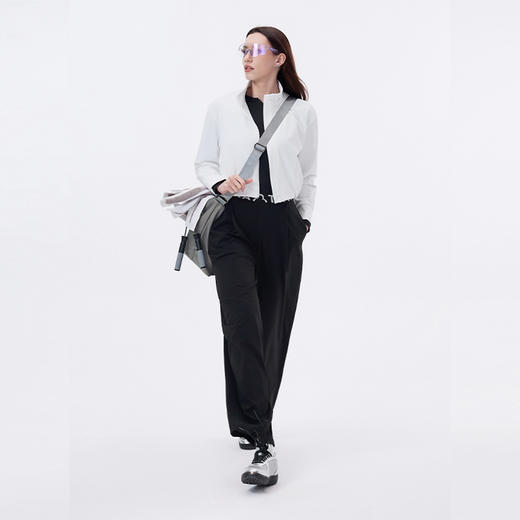 TITIKA花苞防晒夹克女宽松短款休闲跑步户外运动外套11243 商品图2