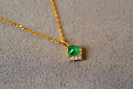 0.5ct祖母绿吊坠 商品图2