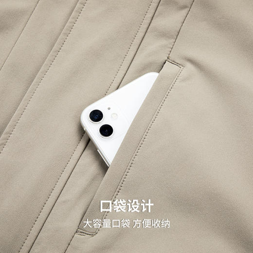 【易打理】圣得西青年男款立领休闲夹克2026新款春季百搭工装外套 商品图8