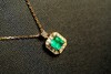 0.67ct祖母绿锁骨链 商品缩略图3