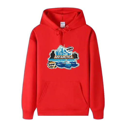 南极之旅纯棉连帽时尚卫衣（厚款） 商品图5