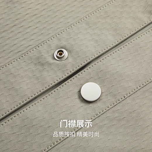 【易打理】圣得西经典翻领夹克26年春季时尚都市男士标准版型外套 商品图8