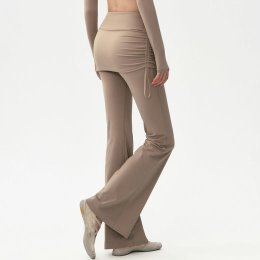 【3~5天发货】跃牌【美度空间】系列 假两件瑜伽长裤女普拉提提臀微喇屁帘喇叭裤ADCK62011 商品图2