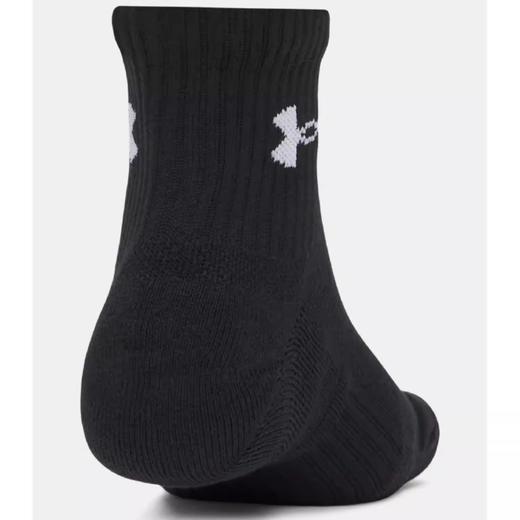 安德玛官方UA春夏Performance情侣轻质训练运动短袜-3双装6009686-008 商品图1