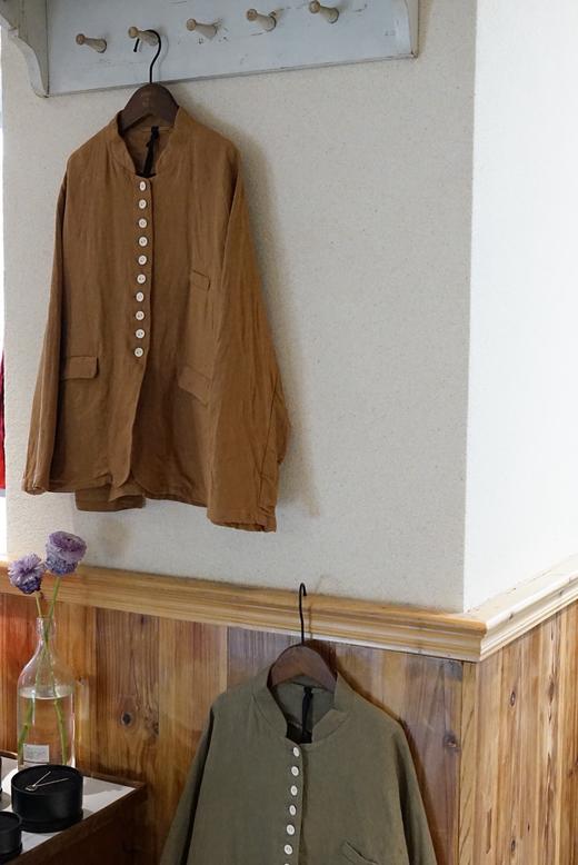 Atelier d'antan麻质短外套 商品图12