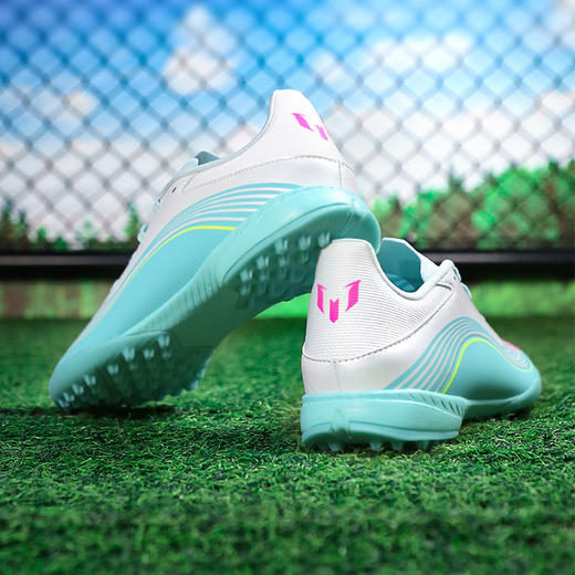 【梅西专属配色】ADIDAS阿迪达斯 F50 中端TF碎钉训练成人足球鞋男JQ0937 商品图4