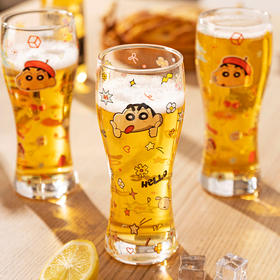 摩登主妇玻璃杯啤酒杯牛奶果汁杯子高颜值家用水杯