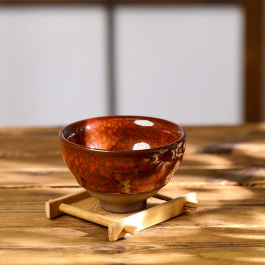 广诚行大盏鸿荼 邹云源建盏回蓝/鹧鸪款 武夷水仙 过年送礼 商品图3