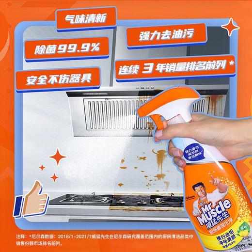 【特价】威猛先生厨房重油污净（柠檬）500g【效期2026年9月】103137 商品图1